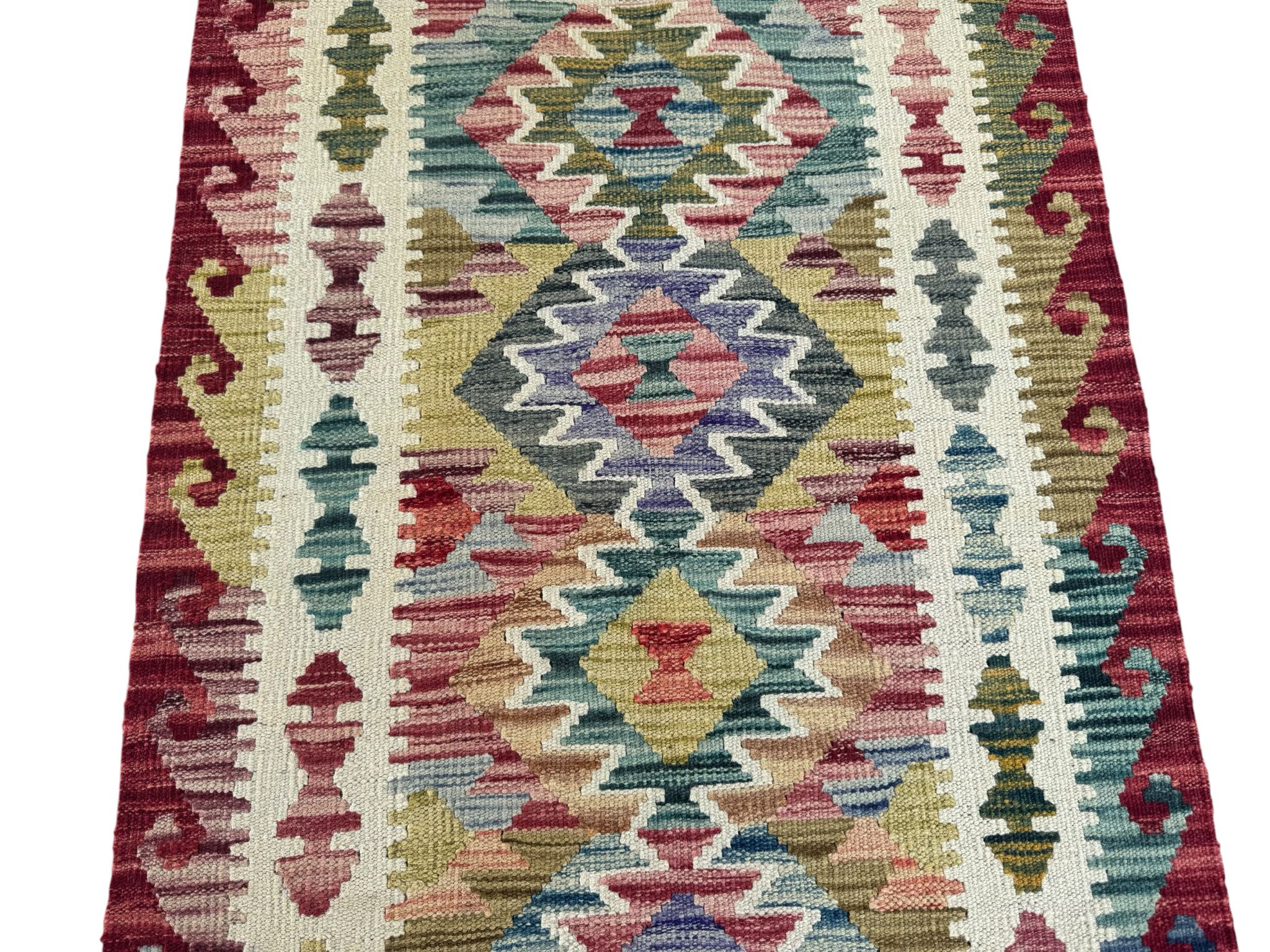 Handmade Afghan Kilim Rug 123 CM x 78 CM Sk#1434