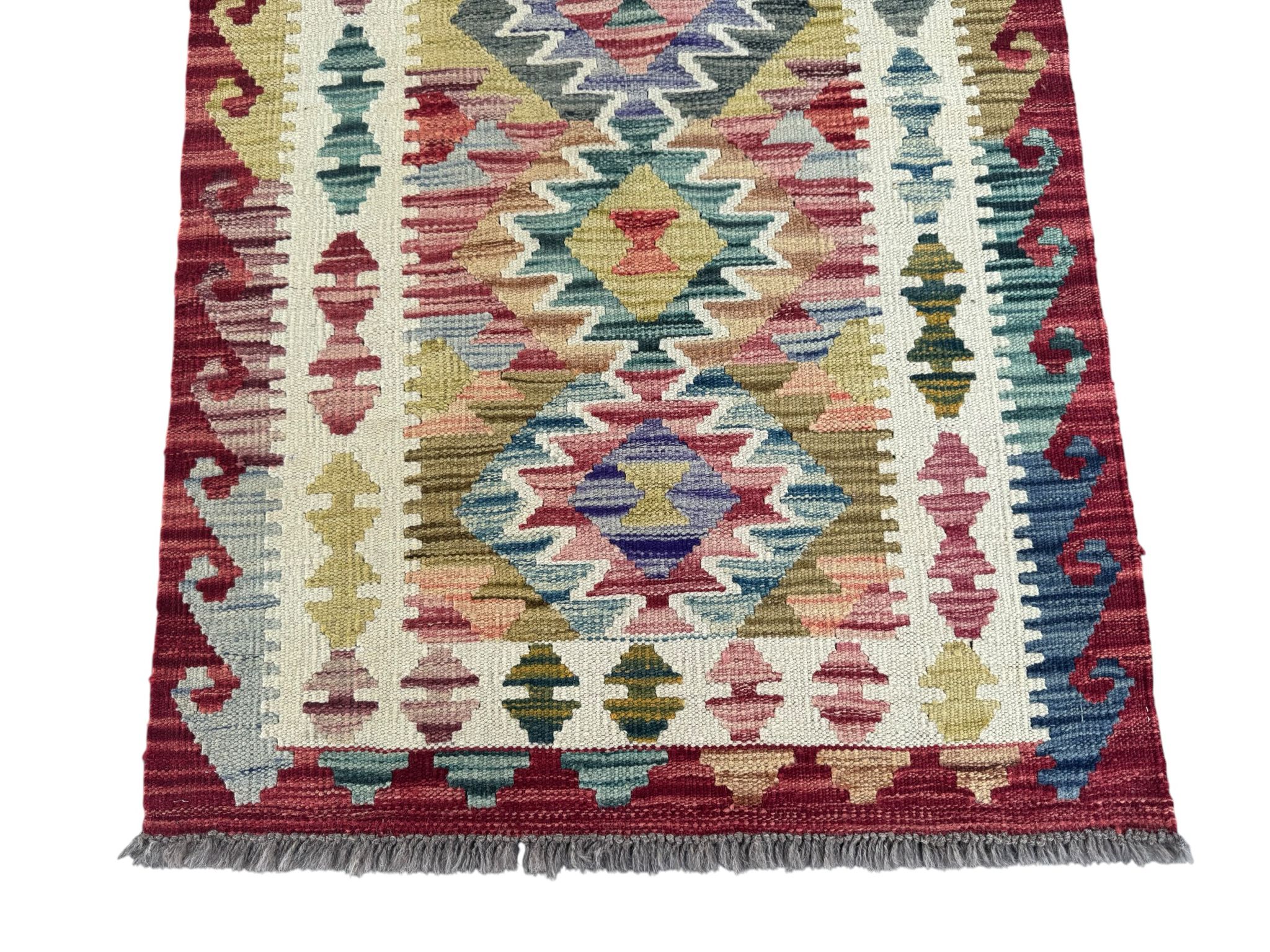 Handmade Afghan Kilim Rug 123 CM x 78 CM Sk#1434