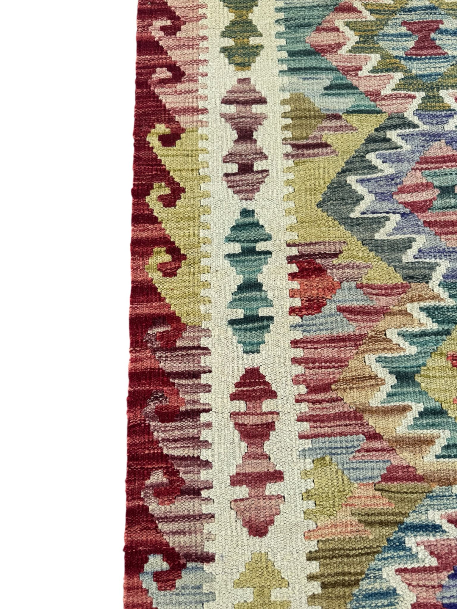 Handmade Afghan Kilim Rug 123 CM x 78 CM Sk#1434
