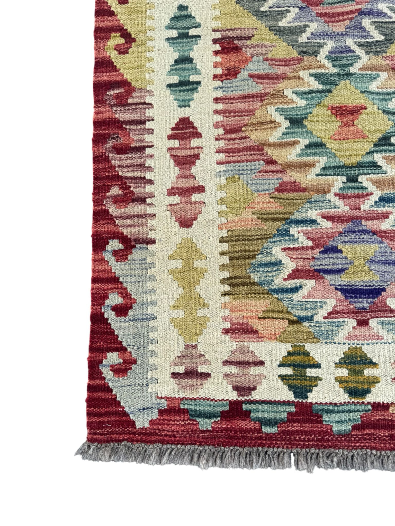 Handmade Afghan Kilim Rug 123 CM x 78 CM Sk#1434