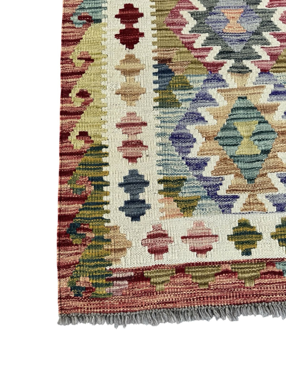Handmade Afghan Kilim Rug 123 CM x 79 CM Sk#1433