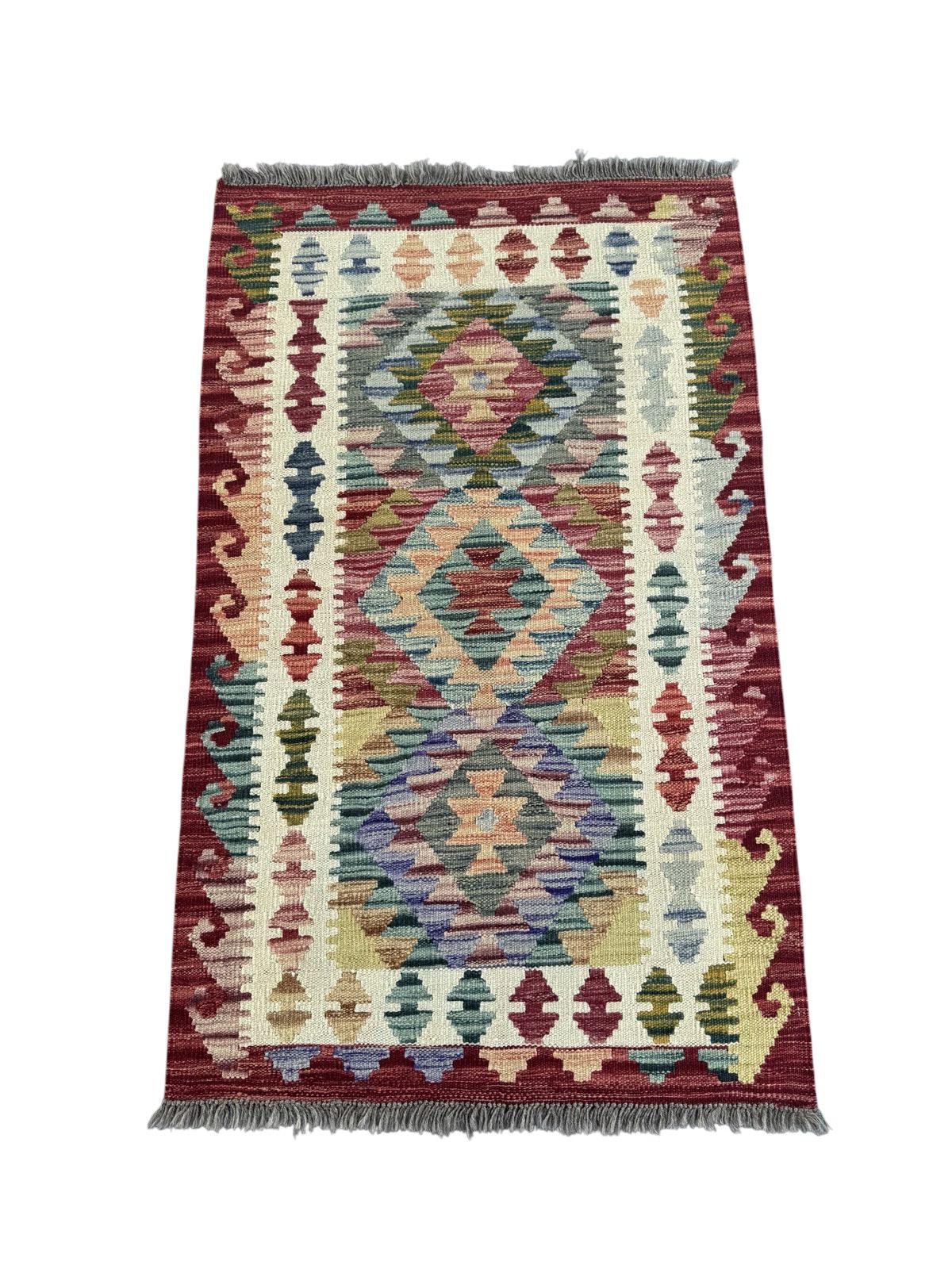 Handmade Afghan Kilim Rug 127 CM x 78 CM Sk#1436