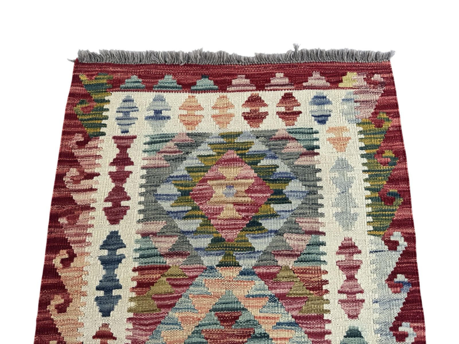 Handmade Afghan Kilim Rug 127 CM x 78 CM Sk#1436