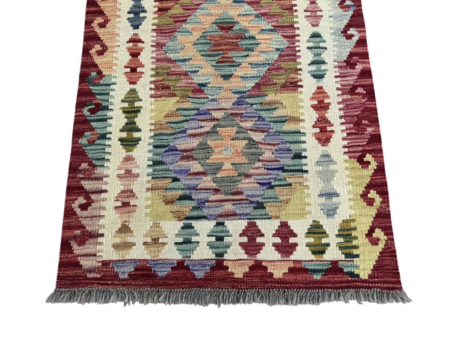 Handmade Afghan Kilim Rug 127 CM x 78 CM Sk#1436