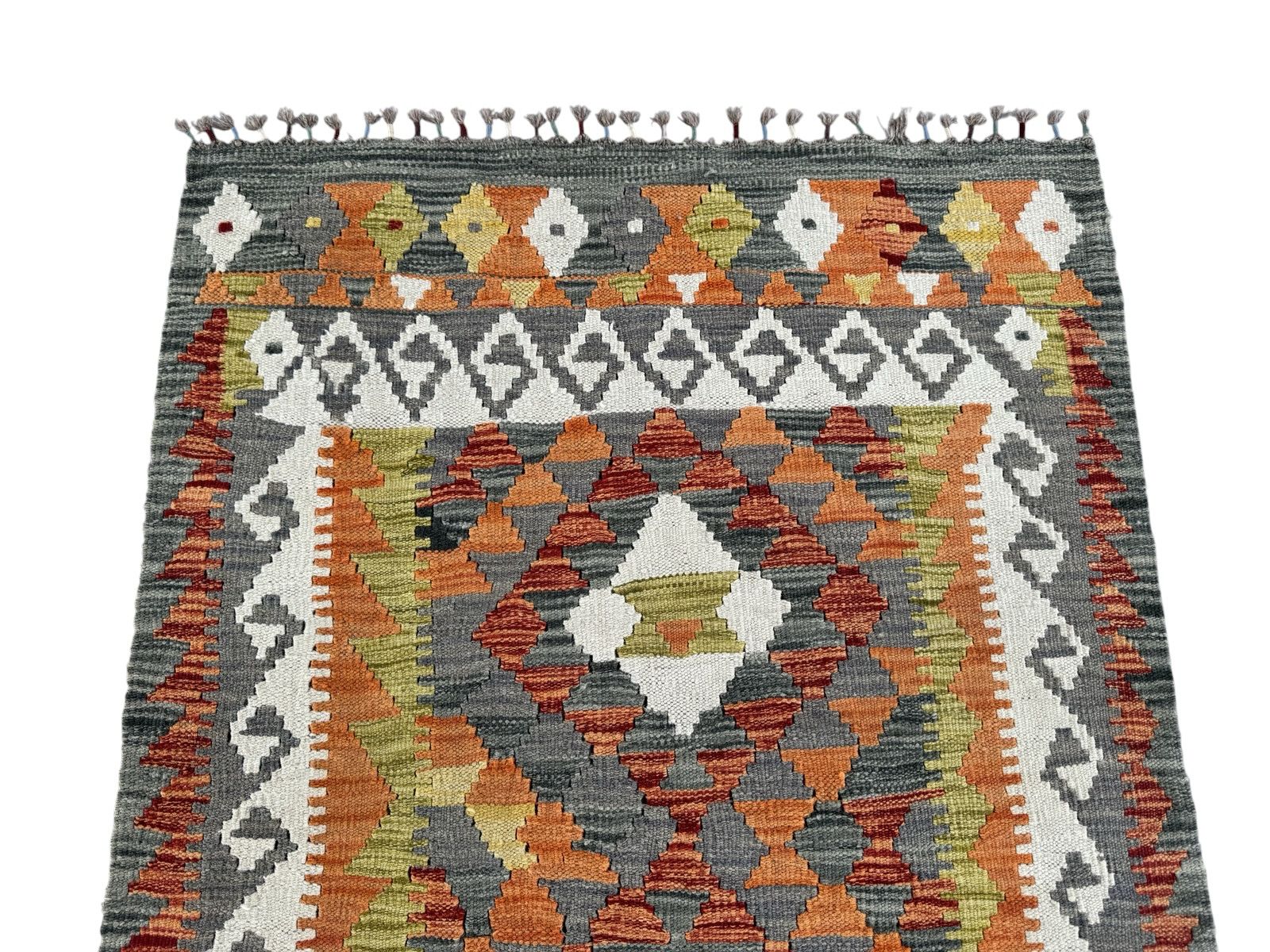 Handmade Afghan Kilim Rug 133 CM x 90 CM Sk#1444