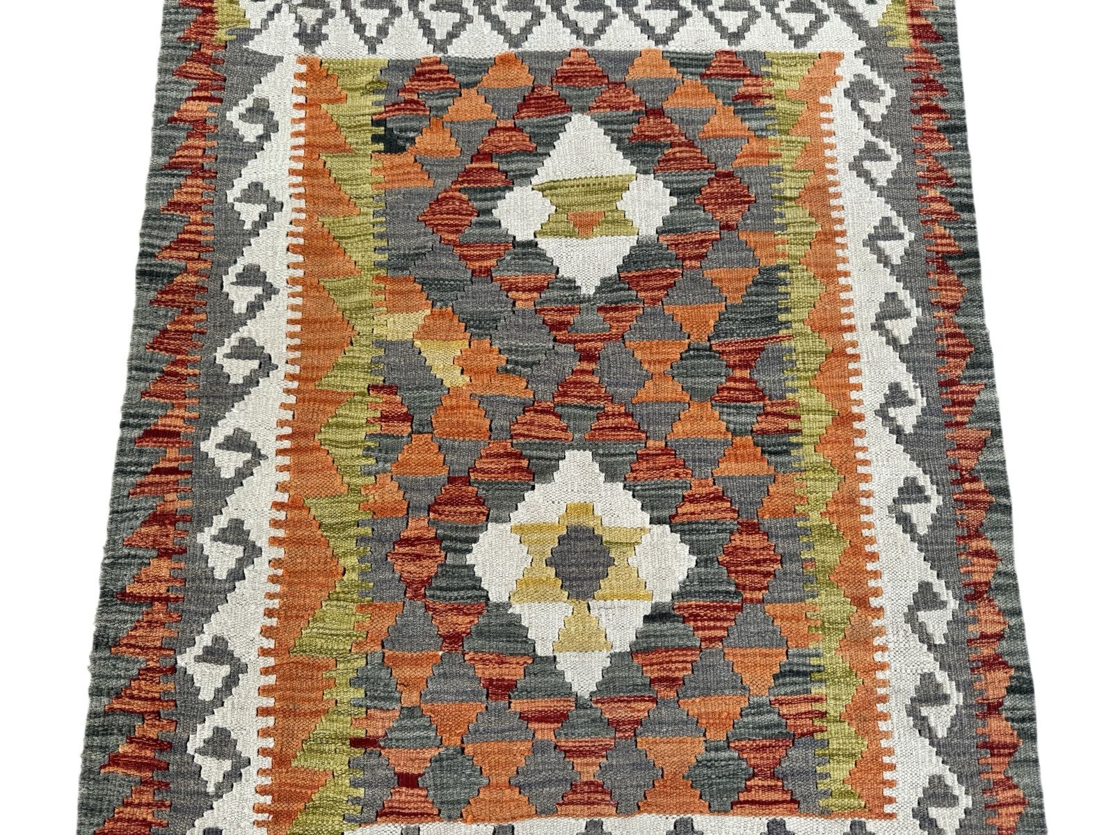 Handmade Afghan Kilim Rug 133 CM x 90 CM Sk#1444