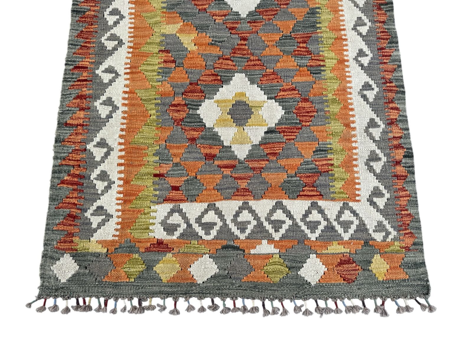 Handmade Afghan Kilim Rug 133 CM x 90 CM Sk#1444