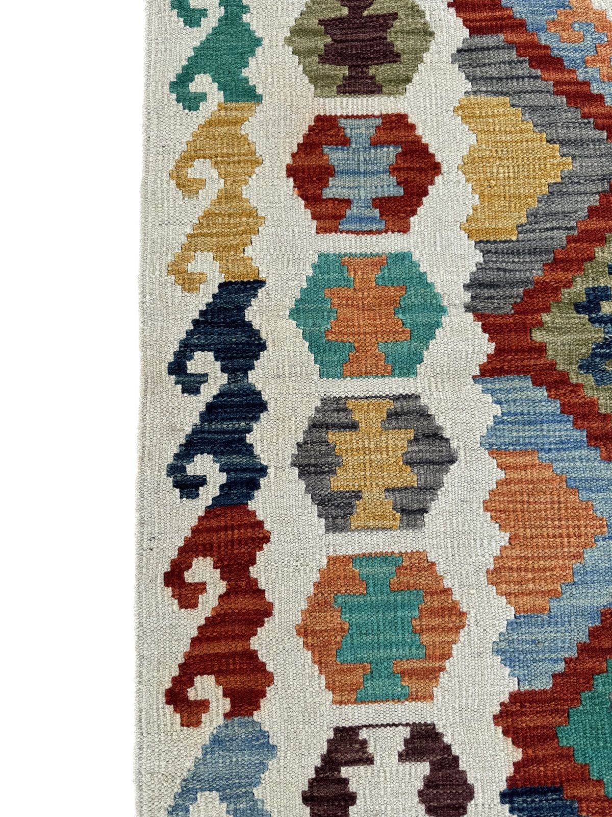 Handmade Afghan Kilim Rug 147 CM x 99 CM Sk#1445
