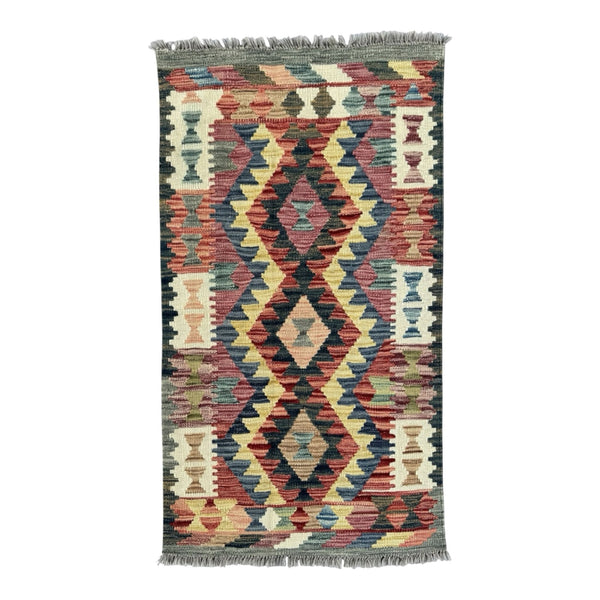 Handmade Afghan Kilim Rug 121 CM x 74 CM Sk#1446