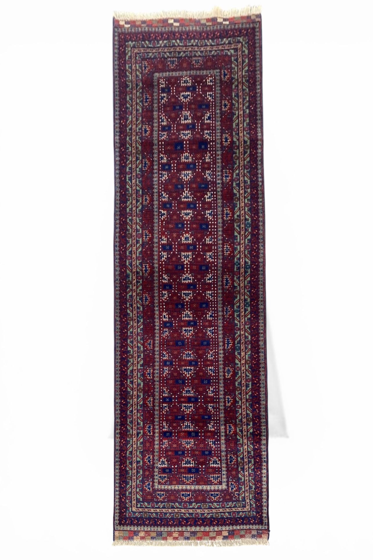 Handmade Traditional Runner Rug  270 cm x 90 cm  SK#1133