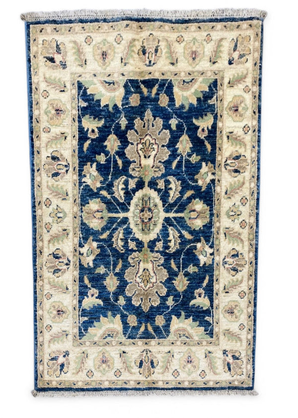 Handmade Fine Quality Chobi Wool Rug  ( 128 CM x 86 CM ) SK#1038