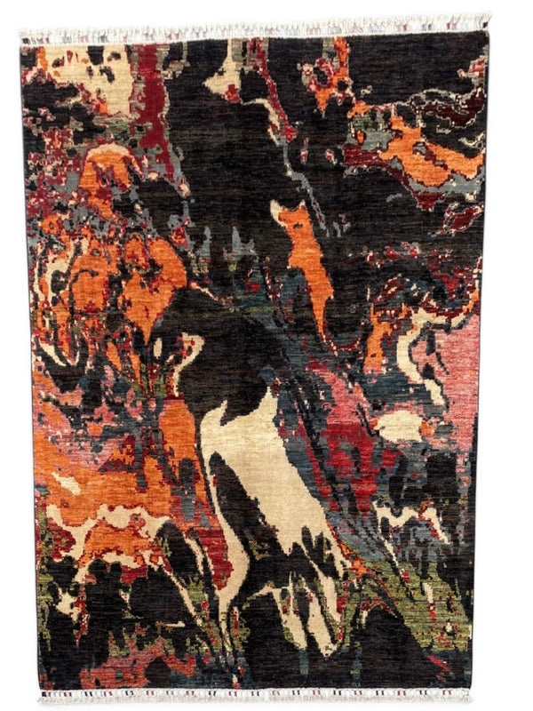 Hand Knotted Modern Wool Rug  229 CM x 173 CM SK#455