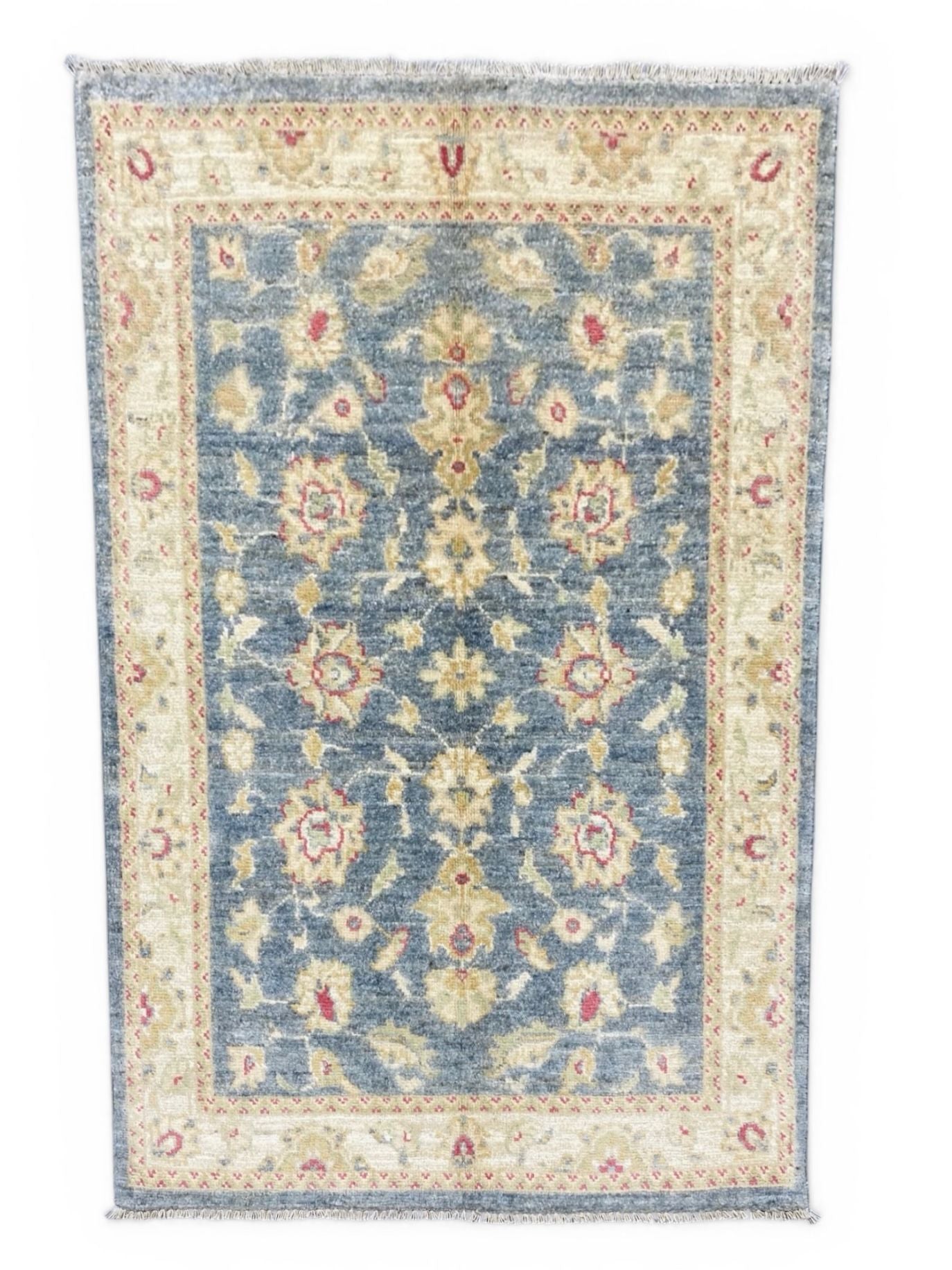 Handmade Fine Quality Chobi Wool Rug  ( 120 CM x 84 CM )SK#1040