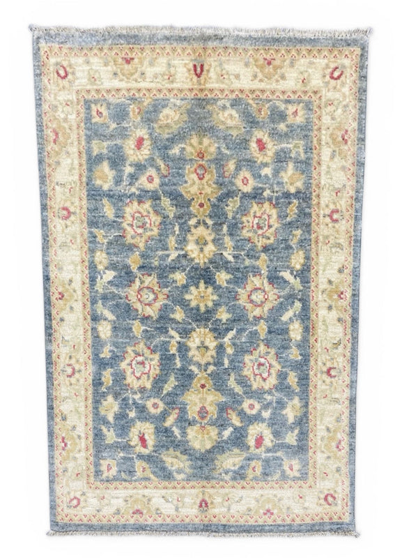 Handmade Fine Quality Chobi Wool Rug  ( 120 CM x 84 CM )SK#1040