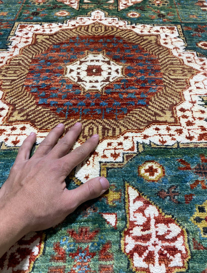 Hand Knotted Chobi Hallway Runner Rug | 145 CM x 62 CM SK# 992