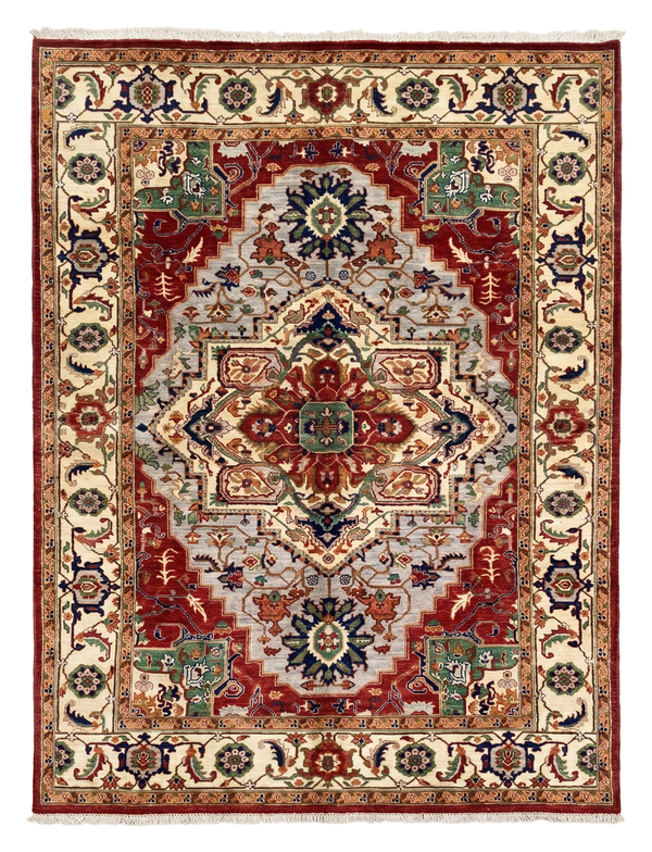 Hand Knotted Chobi Wool Rug  340 CM x 208 CM SK#365