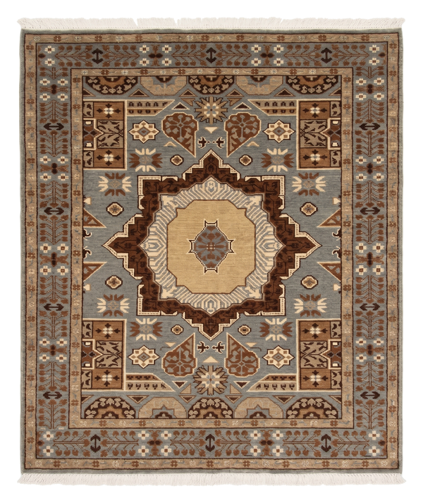 Hand Knotted Chobi Wool Rug  120 CM x 75 CM SK#368