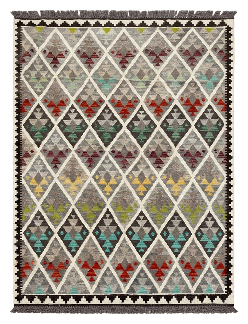 Handmade Flat Weave  Kilim Rug 207 CM x 151 CM KAS#92