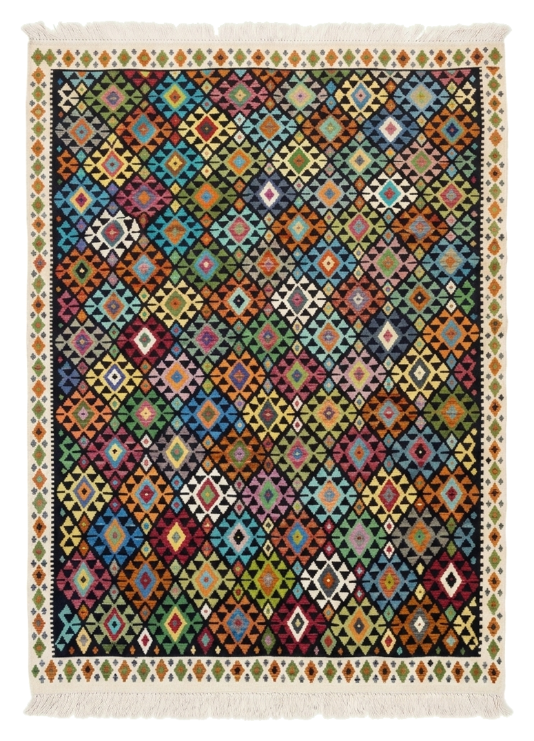Handmade Afghan Chobi Kilim Rug 348x258 cm KAS#823