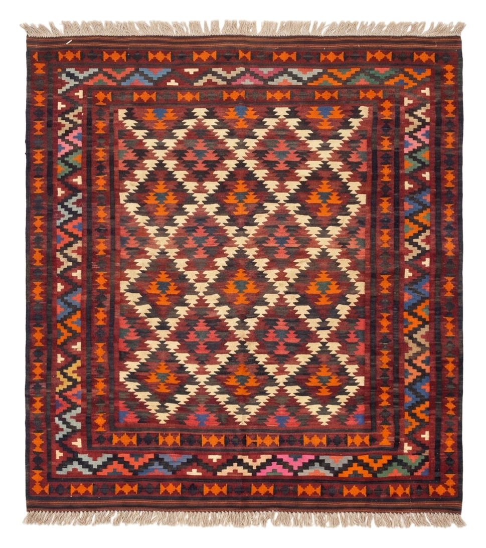 Handmade Afghan Traditional Old Kilim Rug 290 CM x  205 CM KSD#995