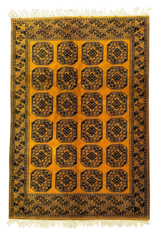 Handmade Afghan Vintage Wool Rug, 230 CM x 155 CM