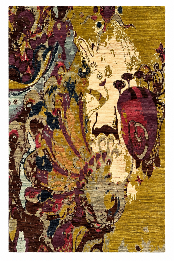 Handmade Modern Wool Rug, 235 CM x 175 CM