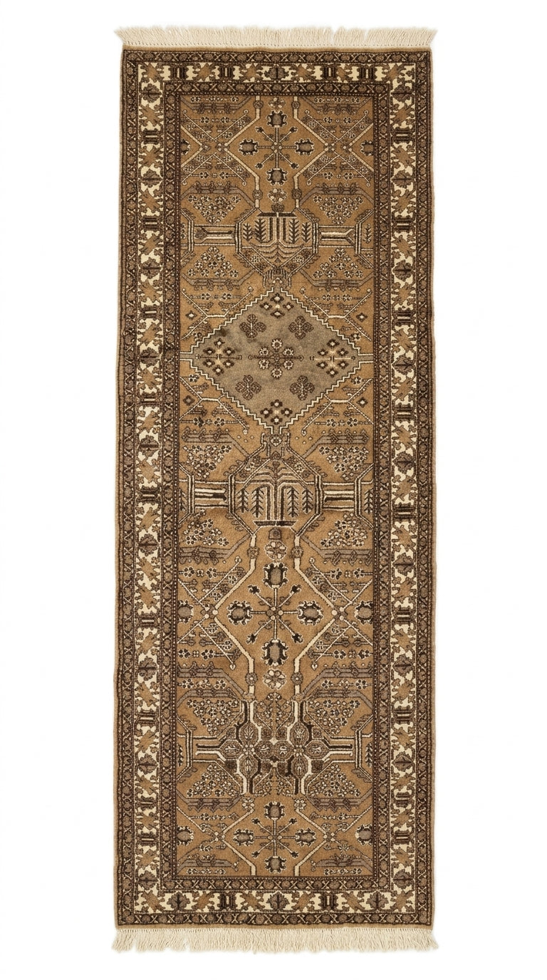 Handmade Vintage Tribal Bakhtiari Rug 300 CM x 200 cm