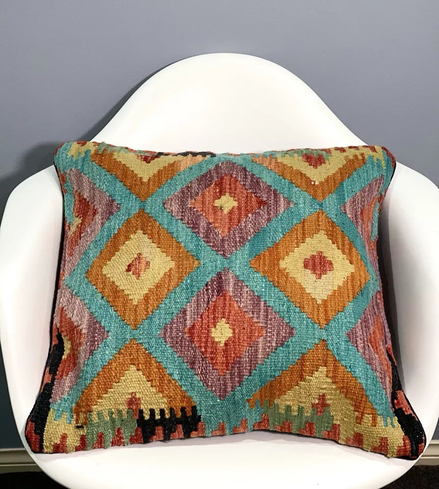 Afghan Kilim  Chobi Cushion Cover  50x52cm AF#147